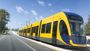 Gold Coast light rail stage 3A will link Broadbeach South to Burleigh Heads. 