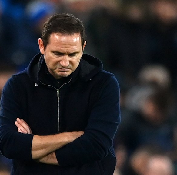 Everton manager Frank Lampard
