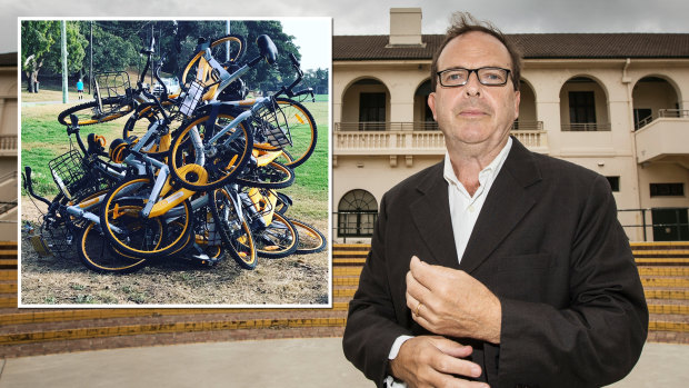 Waverley mayor John Wakefield vows to impound wayward share bikes around the eastern suburbs. 