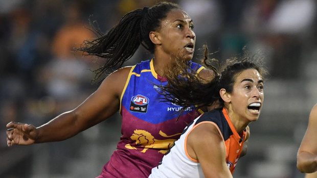 Watching and hoping: Sabrina Frederick-Traub's Lions could sneak into another grand final.