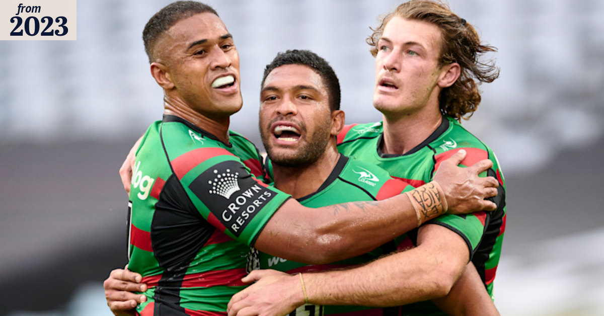 Rabbitohs hop to the top after finishing with a flourish against Tigers
