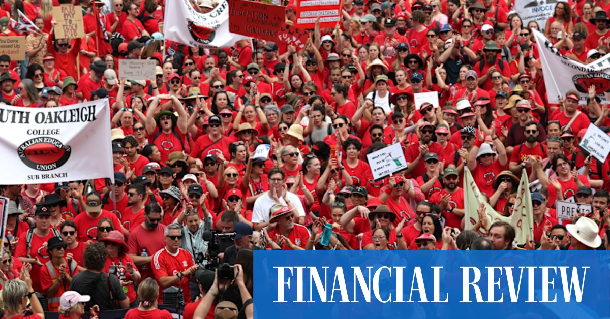 Allan government offers teachers 28pc pay rise to avoid strikes