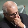Lingering effects on the body politic? Former prime minister Scott Morrison in parliament.