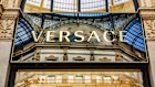 A Gianni Versace store in the Galleria Vittorio Emanuele shopping mall in Milan.