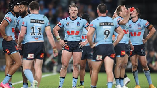 Angus Crichton and the Blues cut a familiar figure.