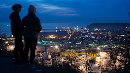 Europe is heavily dependent on Russia for its oil.