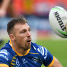 Bryce Cartwright says incoming Eels coach Jason Ryles has not been in contact with him. 