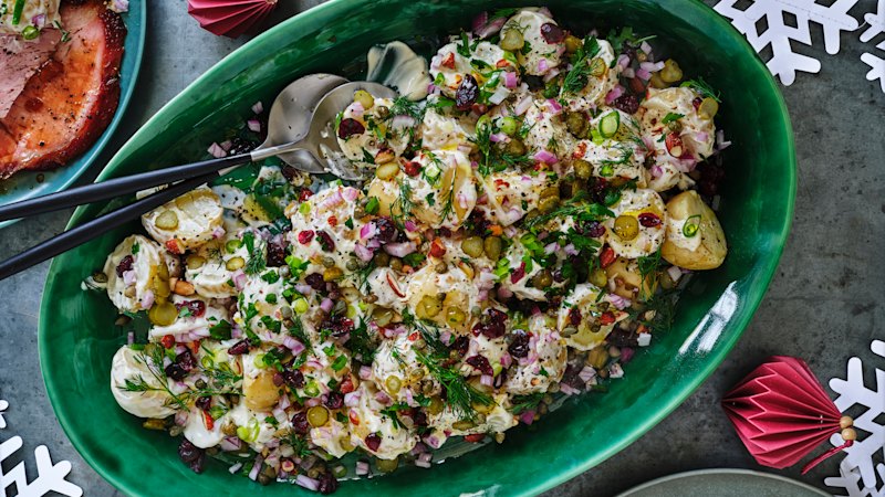 Adam Liaw’s jewelled potato salad
