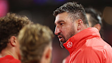 Swans coach Dean Cox.