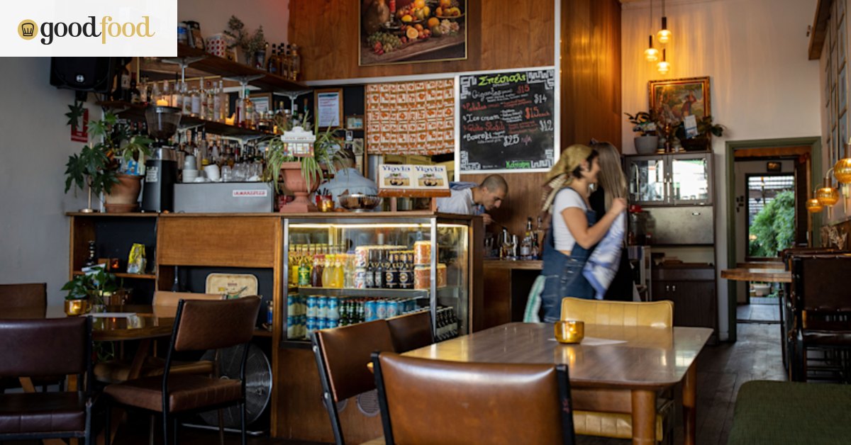 Dirty martini meets Greek salad at Thornbury’s homely Hellenic hangout