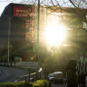 Why Sydney drivers can be blinded by light during their winter commute