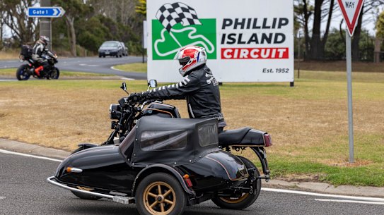 The MotoGP event was a major drawcard for Phillip Island. 