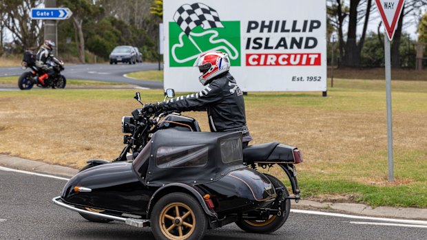 The MotoGP event was a major drawcard for Phillip Island. 