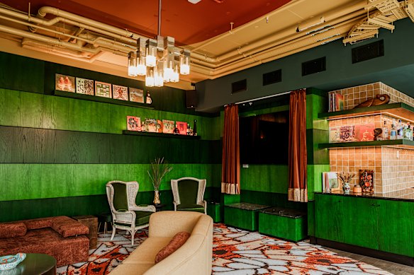 A private function space is on the top floor.