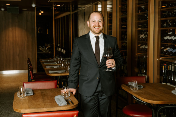 Circl’s head sommelier and manager Xavier Vigier.