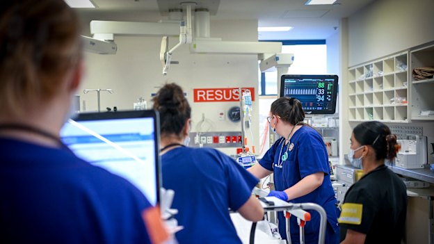 The emergency department at the Northern Hospital in Epping. 