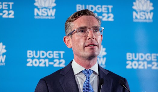 Dominic Perrottet on Tuesday.