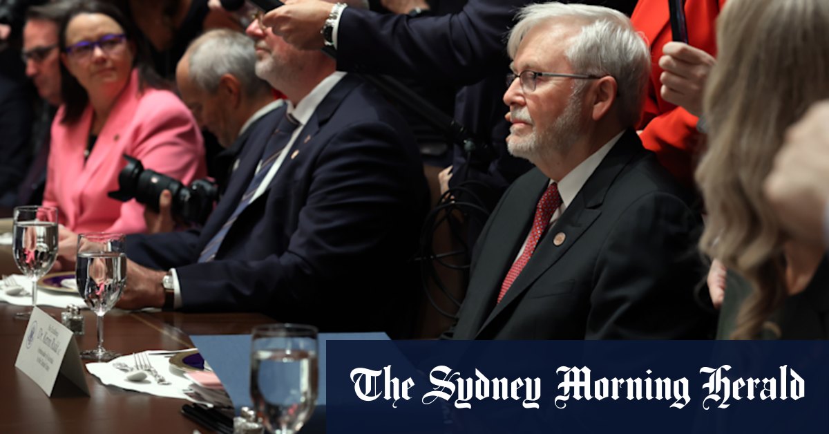 Forget AUKUS, this was the Kevin Rudd mortification show