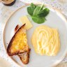 Scrambled eggs from Australian Food by Bill Granger.