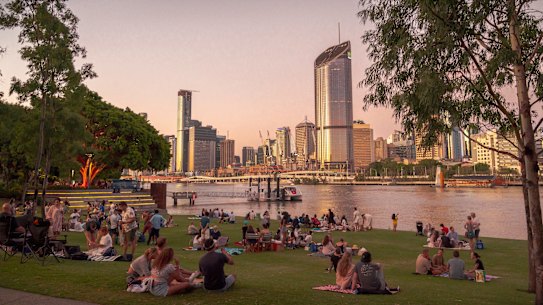 Brisbane’s property market reached a record high.