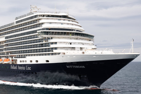 Holland America’s MS Rotterdam, the seventh ship to bear the name.