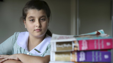 Year 6 student Andrea Ceccarini wants to attend The Forest High but is one street out of the catchment.