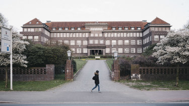 The Josef-Hospital in Delmenhorst, Germany, where the convicted killer Niels Hoegel once worked as a nurse.