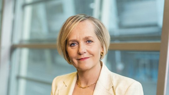 The ABC’s star presenter and host of 730, Sarah Ferguson.