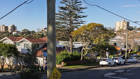 Six homes, from 93 to 101a Awaba Street, Mosman were sold as part of plans to redevelop the site.