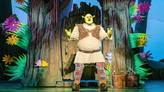 Ben Mingay is a hit as the ogre with a heart of gold.