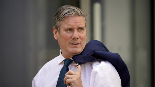 Labour leader Keir Starmer said he did not believe Tony Abbott was the right person for the job.