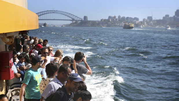 The future of the Freshwater-class ferries which ply the Manly-Circular Quay route remains uncertain.