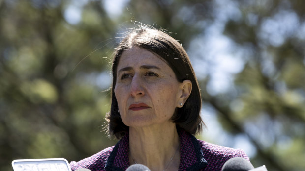 NSW Premier Gladys Berejiklian directly approved council grants under the Stronger Communities Fund.