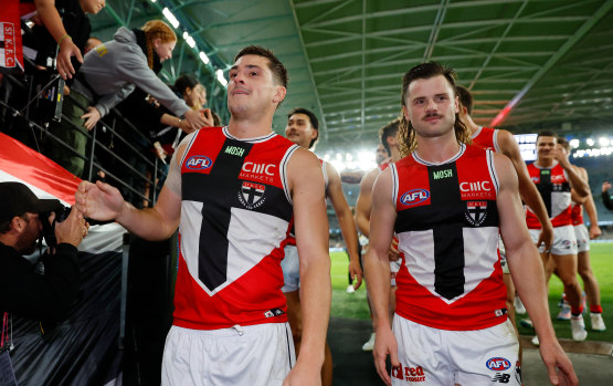 Jack Sinclair can now lay claim to being St Kilda’s best player.