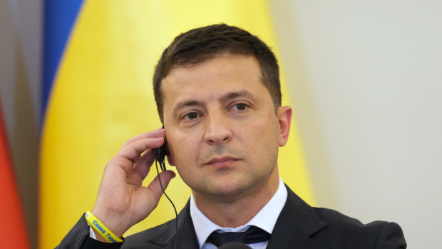 New Ukrainian President Volodymyr Zelensky, a former comedian, finds himself at the centre of a growing Trump whistleblower scandal.