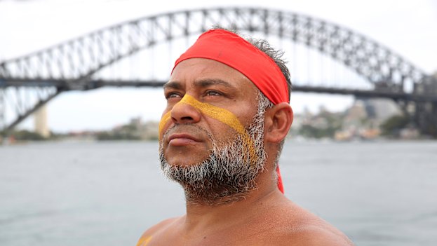 Russell Dawson from the Koomurri dance troupe says he believes it is his responsibility to ensure Indigenous culture is included on Australia Day. 