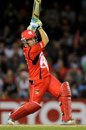 Aaron Finch the Melbourne Renegade.