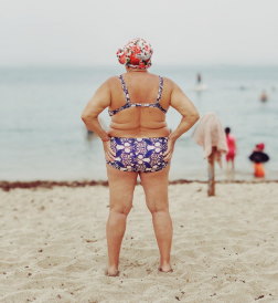 Wonder Woman by beach-loving Dina Alfasi was taken on the coast of her native Israel. “It’s the people who fascinate me,” she says. “I look for these special characters for whom the sea is part of their daily lives.”