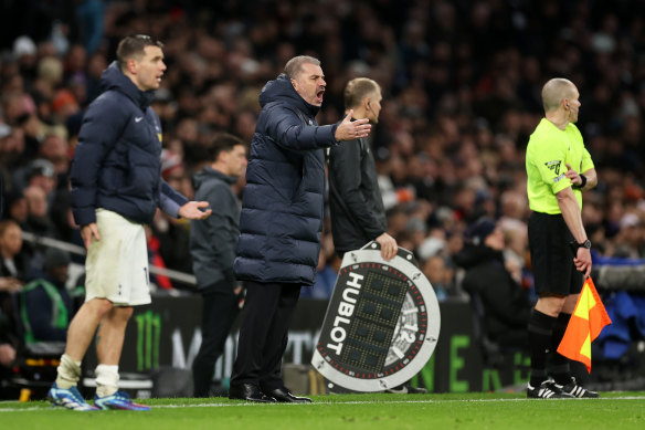 Ange Postecoglou clashed with Bournemouth staff.