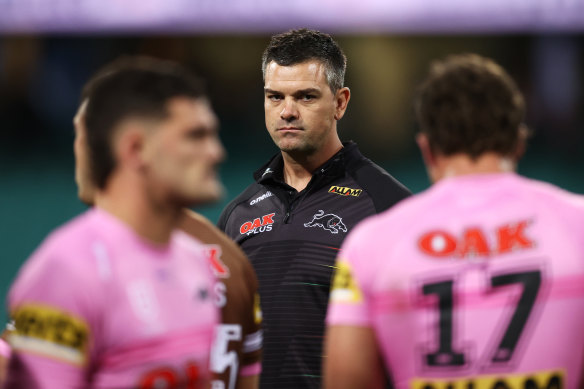 Panthers assistant Cameron Ciraldo knocked back Wests Tigers.
