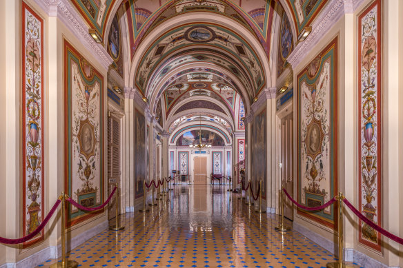 The Brumidi Corridors.