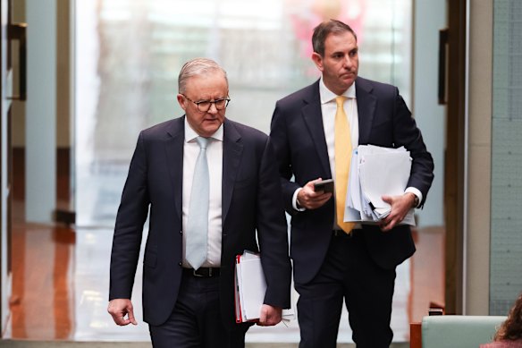 Anthony Albanese and Jim Chalmers have different ideas about tax reform.