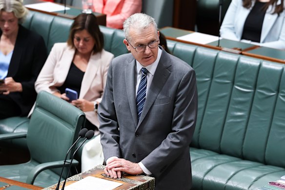 Home Affairs Minister Tony Burke.
