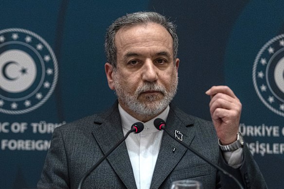 Iranian Foreign Minister Abbas Araghchi in January.