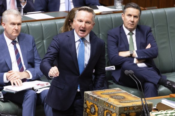Climate Change and Energy Minister Chris Bowen says parliament can seize or squander the opportunity to rapidly cut Australia’s emissions.