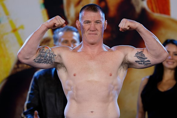 Paul Gallen ahead of his July 2025 fight against Sonny Bill Williams.
