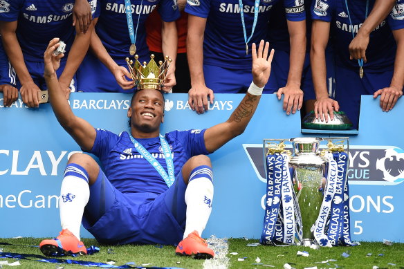 Chelsea legend Didier Drogba will play in the Football For Fires match at ANZ Stadium.
