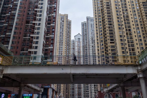 Life in Huaguoyuan community, one of Asia’s largest residential blocks.