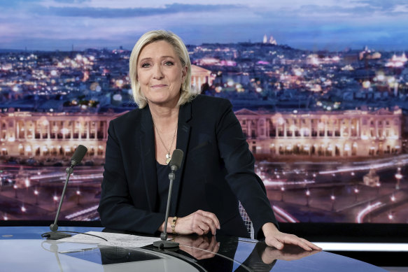 National Rally leader Marine Le Pen says Macron will continue to feel the pressure.