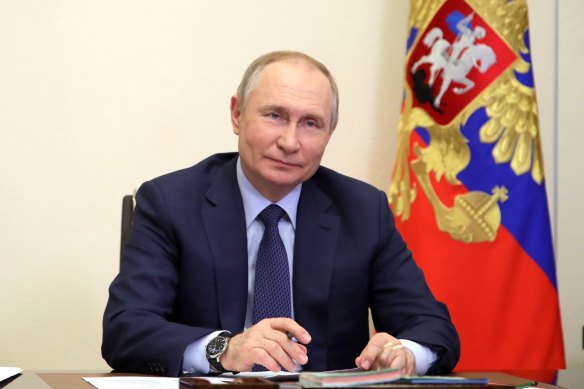 Russian President Vladimir Putin: seizing the initiative. 